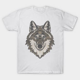 Papercraft Wolf T-Shirt